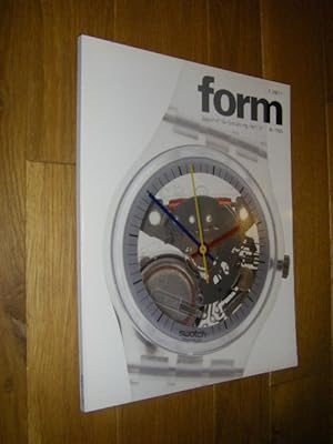 form. Zeitschrift für Gestaltung. Ausgabe 111, III - 1985