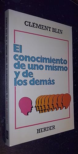 Imagen del vendedor de El conocimiento de uno mismo y de los dems a la venta por Librera La Candela