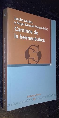 Seller image for Caminos de la hermenutica for sale by Librera La Candela