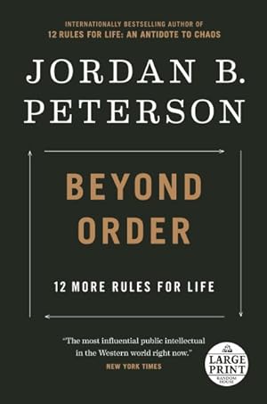 Immagine del venditore per Beyond Order : 12 More Rules for Life venduto da GreatBookPricesUK