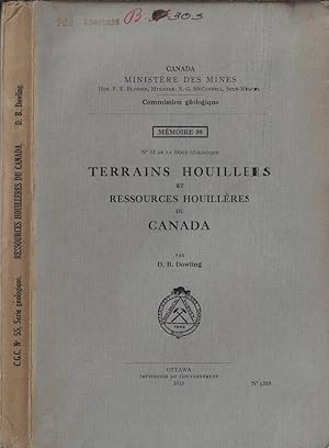 Bild des Verkufers fr Terrains houillers et ressources houillres du Canada zum Verkauf von Biblioteca di Babele