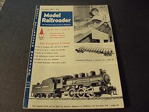 Model Railroader Nov 1953 The Evergreen Central, Instuction for Building Railroad