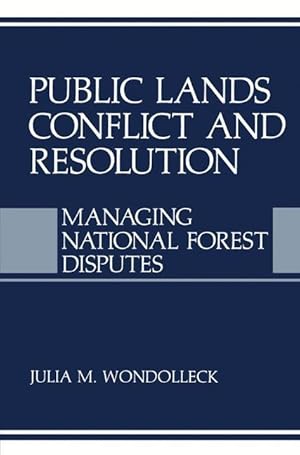 Seller image for Public Lands Conflict and Resolution for sale by moluna