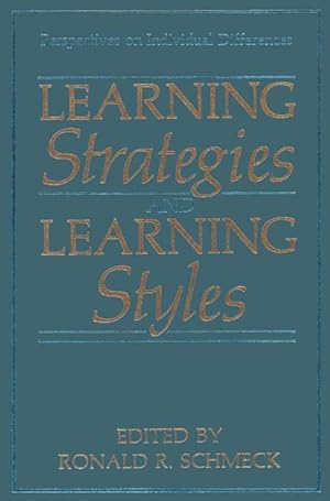 Imagen del vendedor de Learning Strategies and Learning Styles a la venta por moluna