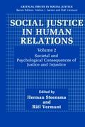 Imagen del vendedor de Social Justice in Human Relations Volume 2 a la venta por moluna