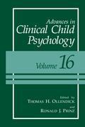 Immagine del venditore per Advances in Clinical Child Psychology venduto da moluna