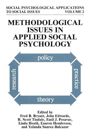 Bild des Verkufers fr Methodological Issues in Applied Social Psychology zum Verkauf von moluna