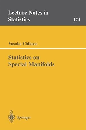 Seller image for Statistics on Special Manifolds for sale by moluna