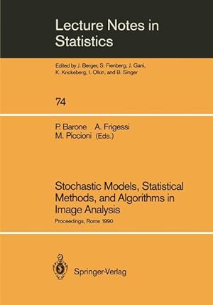 Imagen del vendedor de Stochastic Models, Statistical Methods, and Algorithms in Image Analysis a la venta por moluna