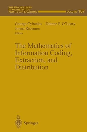 Image du vendeur pour The Mathematics of Information Coding, Extraction and Distribution mis en vente par moluna
