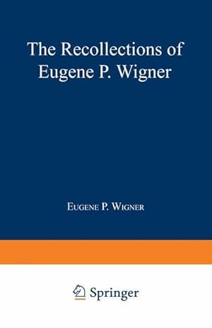 Seller image for The Recollections of Eugene P. Wigner for sale by moluna