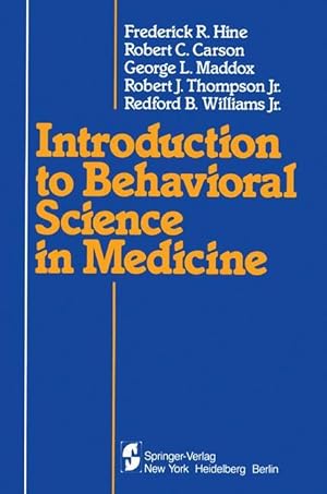 Seller image for Introduction to Behavioral Science in Medicine for sale by moluna