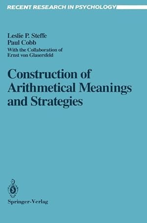 Bild des Verkufers fr Construction of Arithmetical Meanings and Strategies zum Verkauf von moluna