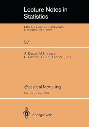 Seller image for Statistical Modelling for sale by moluna