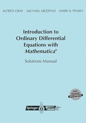 Seller image for Introduction to Ordinary Differential Equations with Mathematica for sale by moluna