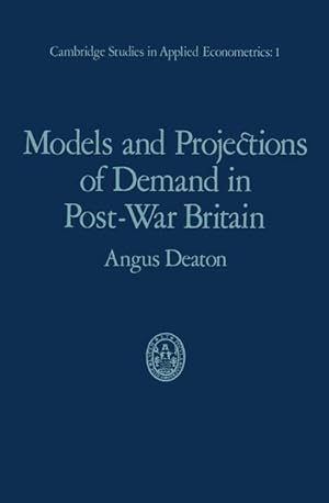 Immagine del venditore per Models and Projections of Demand in Post-War Britain venduto da moluna