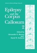 Imagen del vendedor de Epilepsy and the Corpus Callosum 2 a la venta por moluna