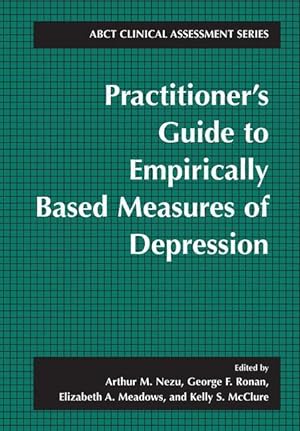 Bild des Verkufers fr Practitioner s Guide to Empirically-Based Measures of Depression zum Verkauf von moluna