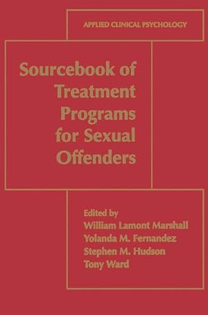 Seller image for Sourcebook of Treatment Programs for Sexual Offenders for sale by moluna