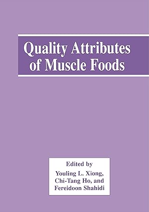 Image du vendeur pour Quality Attributes of Muscle Foods mis en vente par moluna