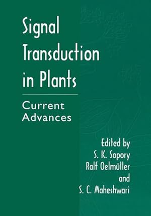Seller image for Signal Transduction in Plants for sale by moluna