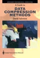 Imagen del vendedor de A Guide to Data Compression Methods a la venta por moluna