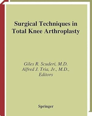 Image du vendeur pour Surgical Techniques in Total Knee Arthroplasty mis en vente par moluna