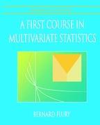 Imagen del vendedor de A First Course in Multivariate Statistics a la venta por moluna