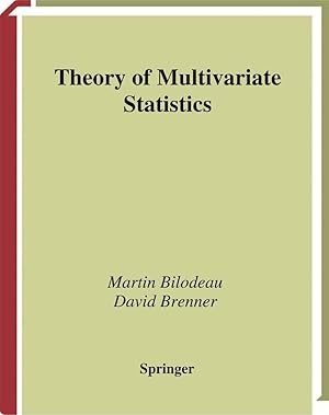 Imagen del vendedor de Theory of Multivariate Statistics a la venta por moluna