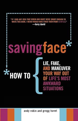 Seller image for Saving Face for sale by moluna