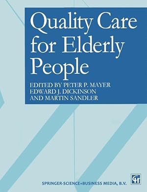 Bild des Verkufers fr Quality care for elderly people zum Verkauf von moluna