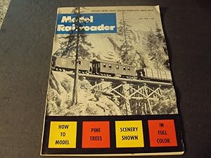 Model Railroader May 1958 How To Model, Scenery Shown