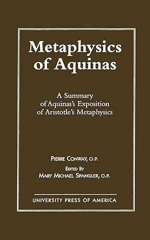 Imagen del vendedor de Metaphysics of Aquinas a la venta por moluna