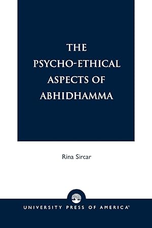 Seller image for Psycho-Ethical Aspects of Abhidhamma for sale by moluna