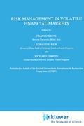 Bild des Verkufers fr Risk Management in Volatile Financial Markets zum Verkauf von moluna
