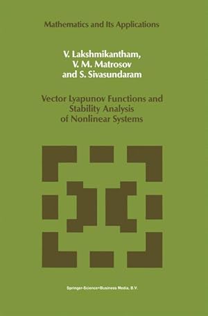 Seller image for Vector Lyapunov Functions and Stability Analysis of Nonlinear Systems for sale by moluna