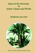 Seller image for Issues in the Structure of Arabic Clauses and Words for sale by moluna