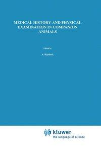 Bild des Verkufers fr Medical History and Physical Examination in Companion Animals zum Verkauf von moluna