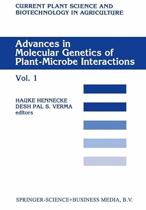 Image du vendeur pour Advances in Molecular Genetics of Plant-Microbe Interactions, Vol.1 mis en vente par moluna