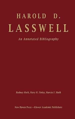 Immagine del venditore per Harold D. Lasswell: An Annotated Bibliography venduto da moluna