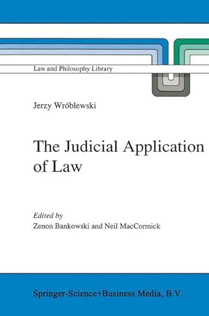 Seller image for The Judicial Application of Law for sale by moluna