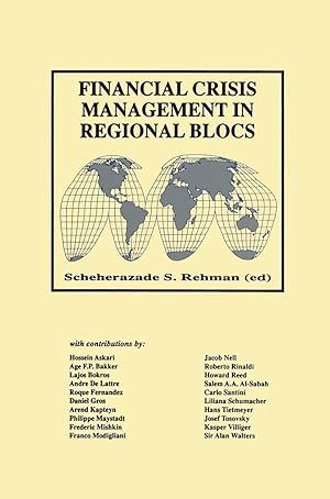 Image du vendeur pour Financial Crisis Management in Regional Blocs mis en vente par moluna