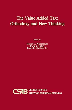 Imagen del vendedor de The Value-Added Tax: Orthodoxy and New Thinking a la venta por moluna