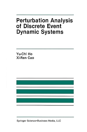 Immagine del venditore per Perturbation Analysis of Discrete Event Dynamic Systems venduto da moluna