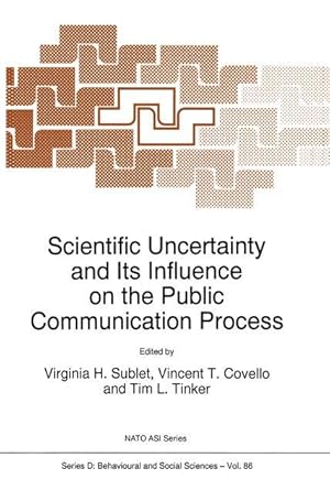 Imagen del vendedor de Scientific Uncertainty and Its Influence on the Public Communication Process a la venta por moluna