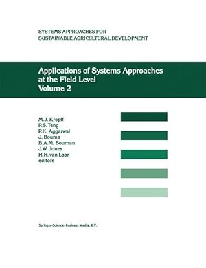 Bild des Verkufers fr Applications of Systems Approaches at the Field Level zum Verkauf von moluna