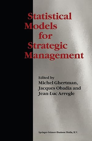Seller image for Statistical Models for Strategic Management for sale by moluna