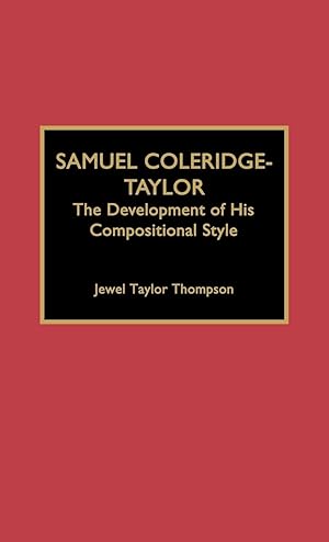 Imagen del vendedor de Samuel Coleridge-Taylor a la venta por moluna