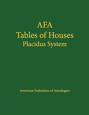 Seller image for Tables of Houses Placidus System for sale by moluna