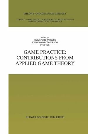 Seller image for Game Practice: Contributions from Applied Game Theory for sale by moluna